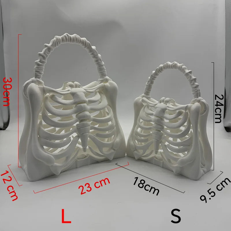 Skeleton Rib Cage Handbag