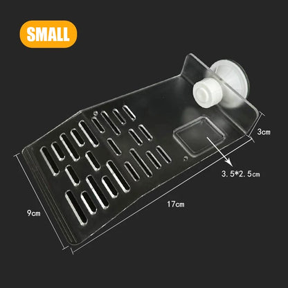 Transparent Floating Turtle Dock with Climbing Ramp