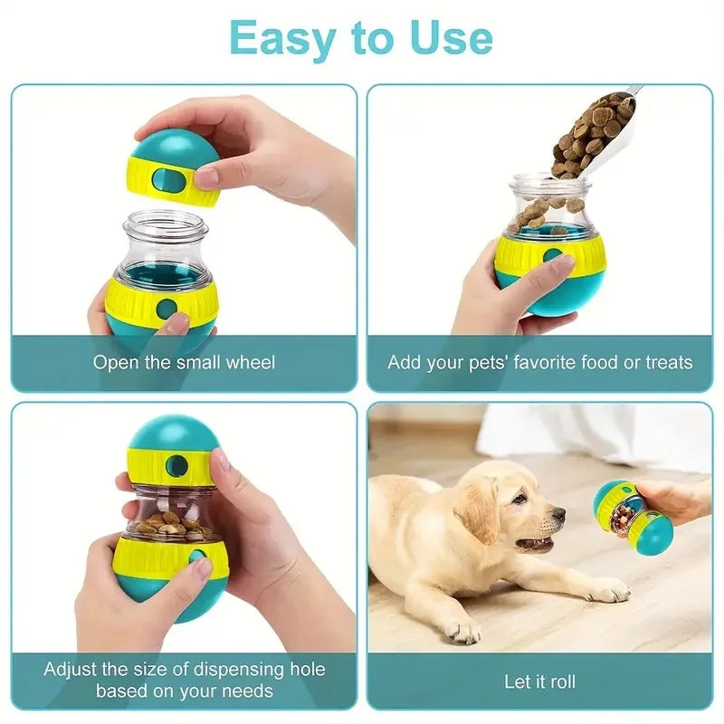 Interactive Treat Dispensing Dog Toy