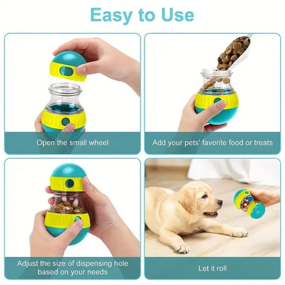 Interactive Treat Dispensing Dog Toy