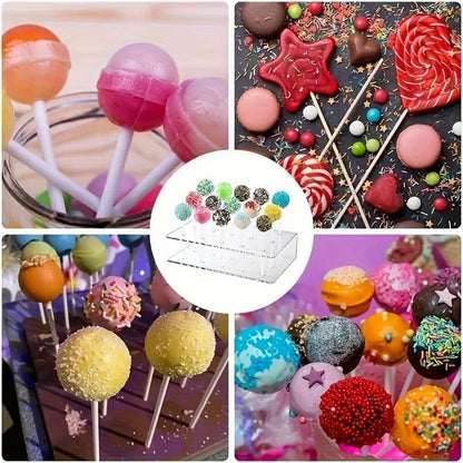 Clear Acrylic Cake Pop Display Stand