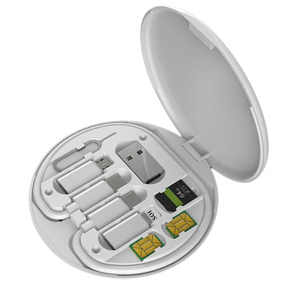 Multi-Connector USB Charging Adapter Kit with Storage Case