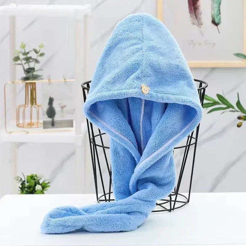 Microfiber Quick-Dry Hair Towel Wrap