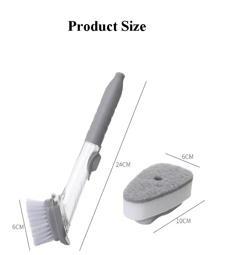 Soap Dispensing Dish Brush