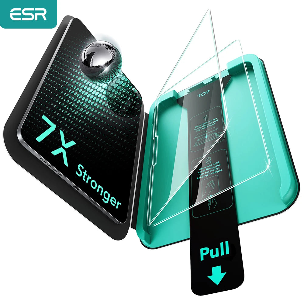 ESR 2-Pack Tempered Glass Screen Protector for iPad