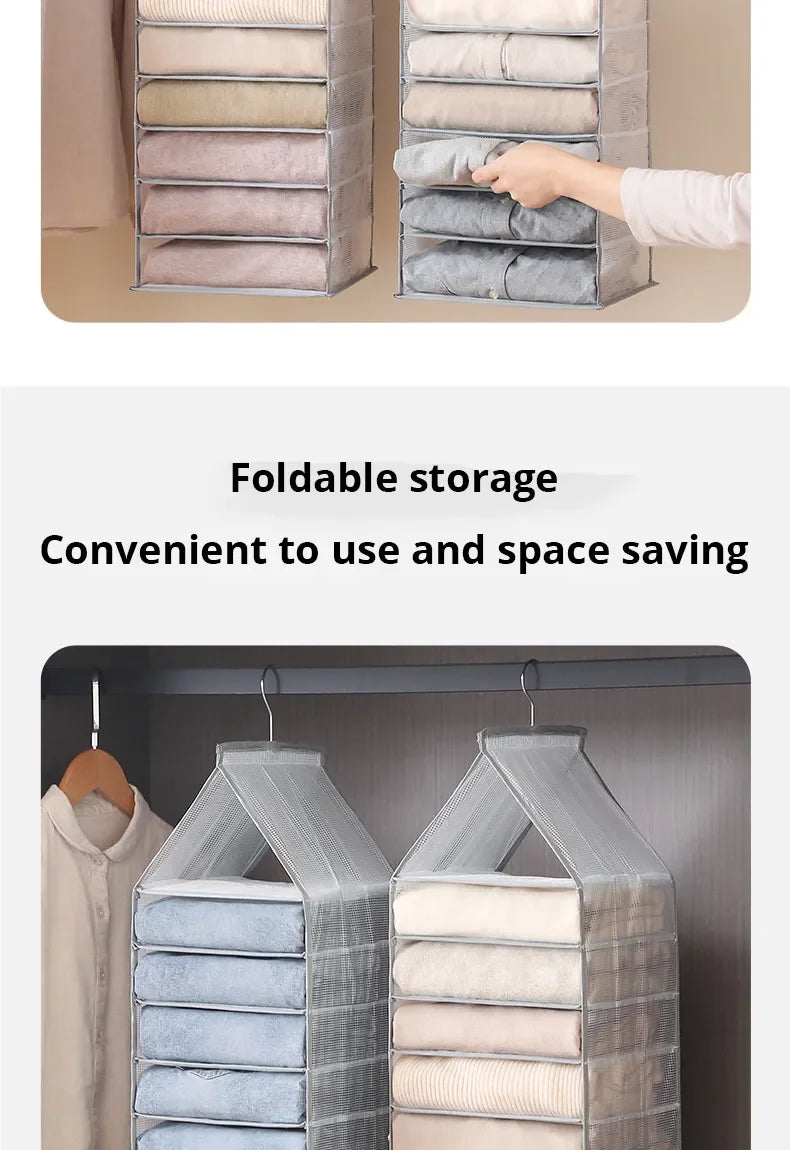 Hanging Wardrobe Organizer