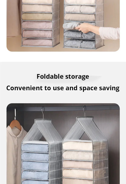Hanging Wardrobe Organizer