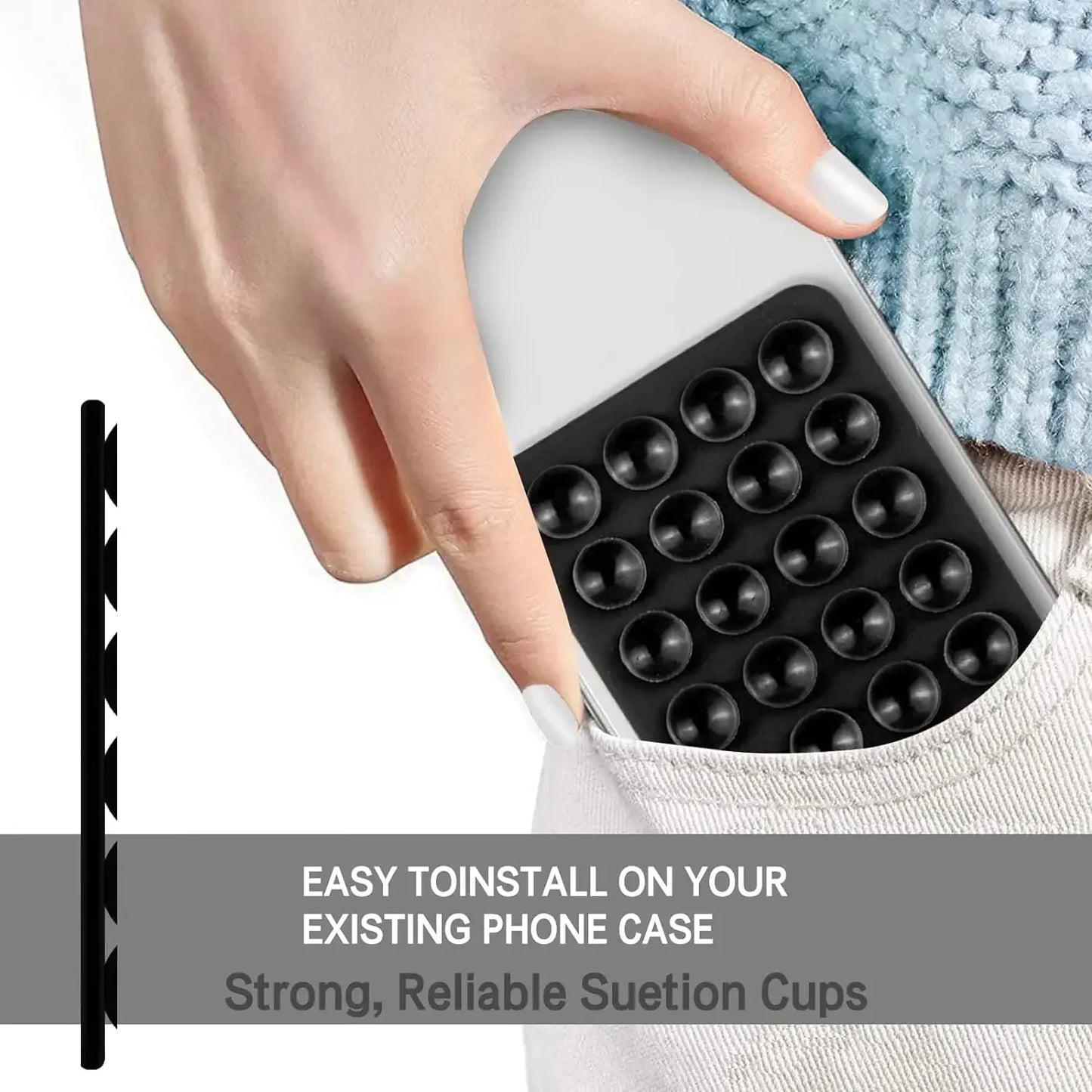 Silicone Suction Phone Mount Pad