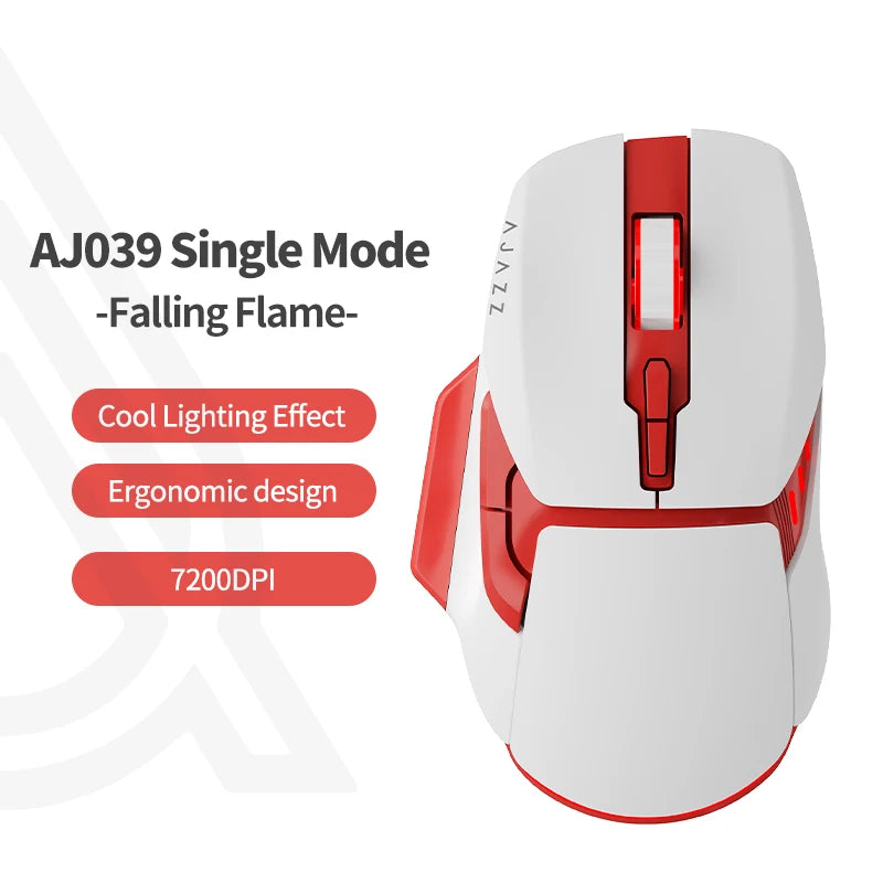 Tri-Mode Rechargeable Mouse with PAW3212 Sensor