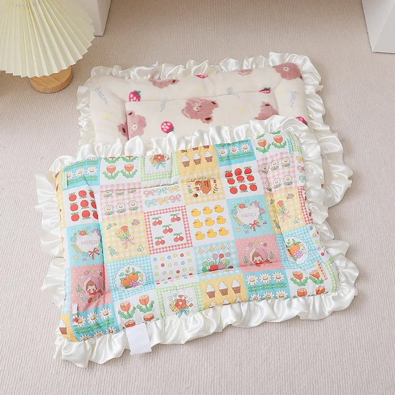 Pet Sleeping Mat – Thickened Warm Dog & Cat Bed Blanket