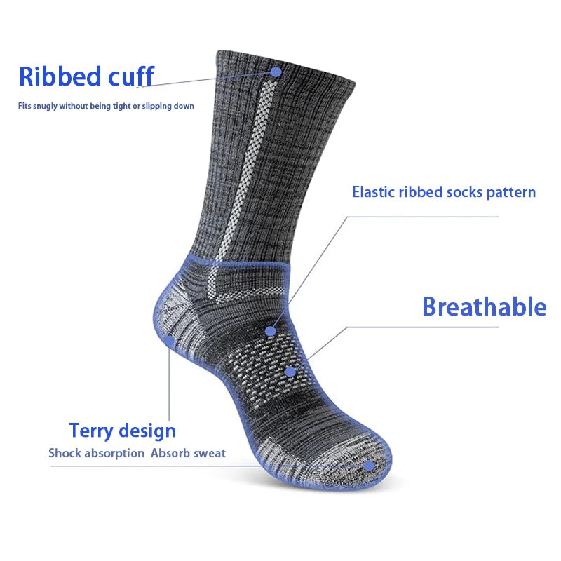 Men’s Compression Sports Crew Socks