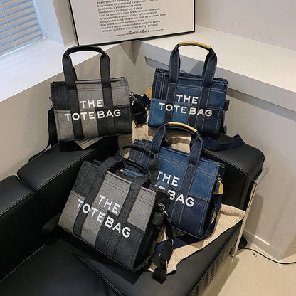Large Capacity PU Tote Bag