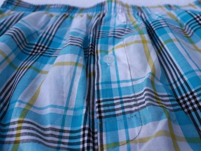 4Pcs/lot M-4XL Classic Men Boxer Shorts