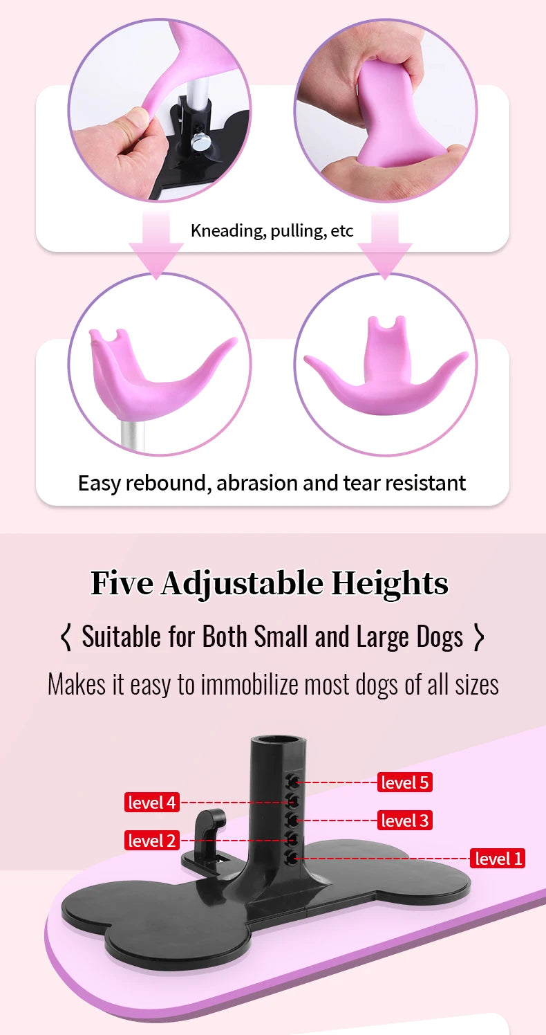 Adjustable Dog Grooming Standing Support Holder