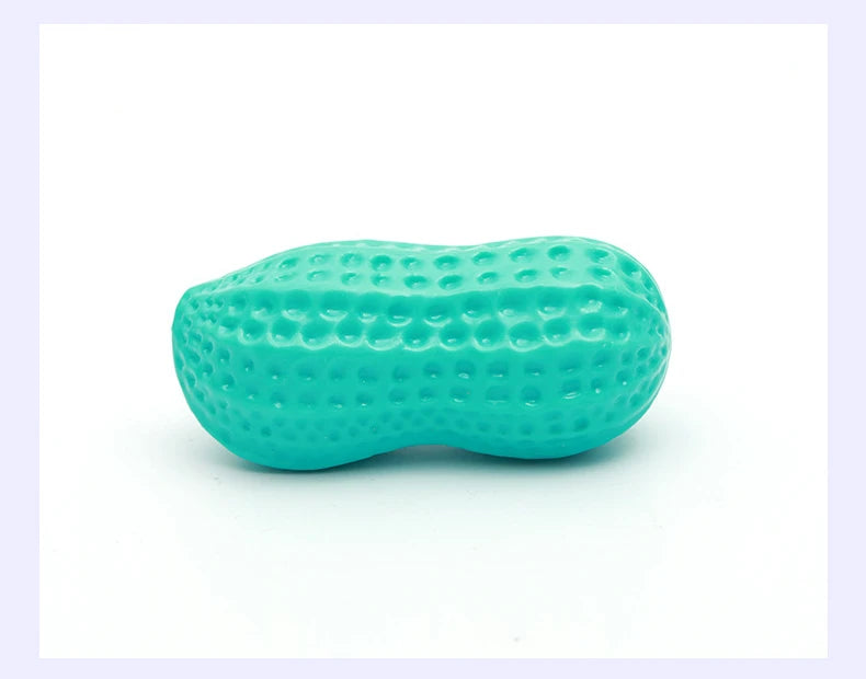 Peanut Squeaky Dog Chew Toy
