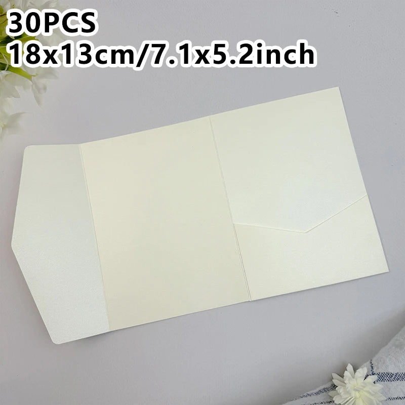 Premium 250g Green Invitation Envelopes