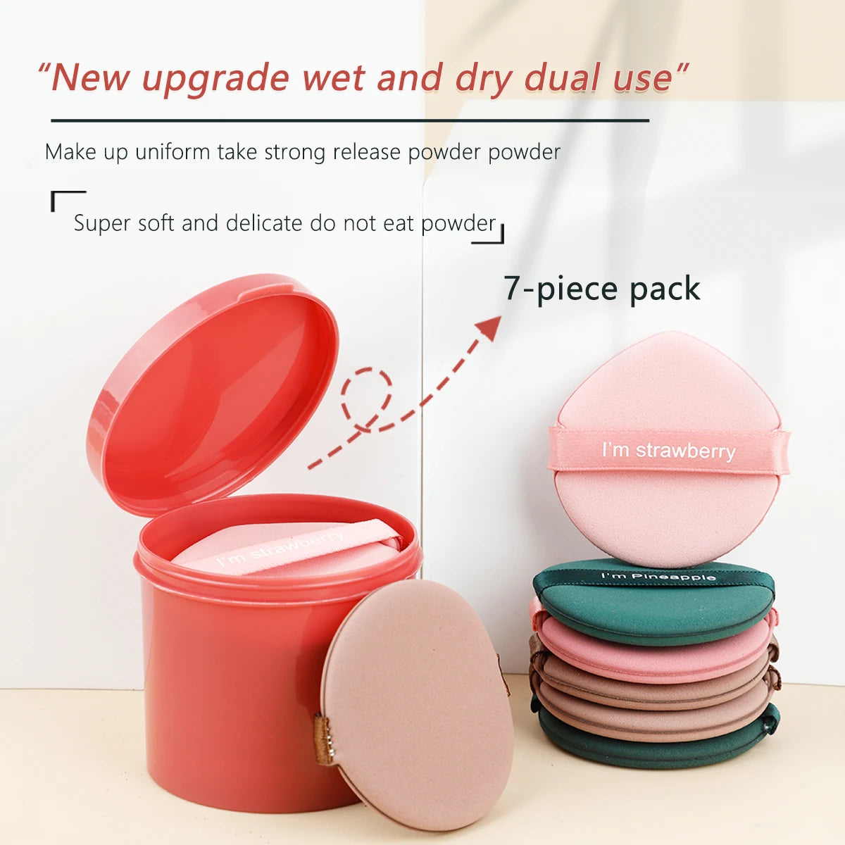 Air Cushion Makeup Puff Set