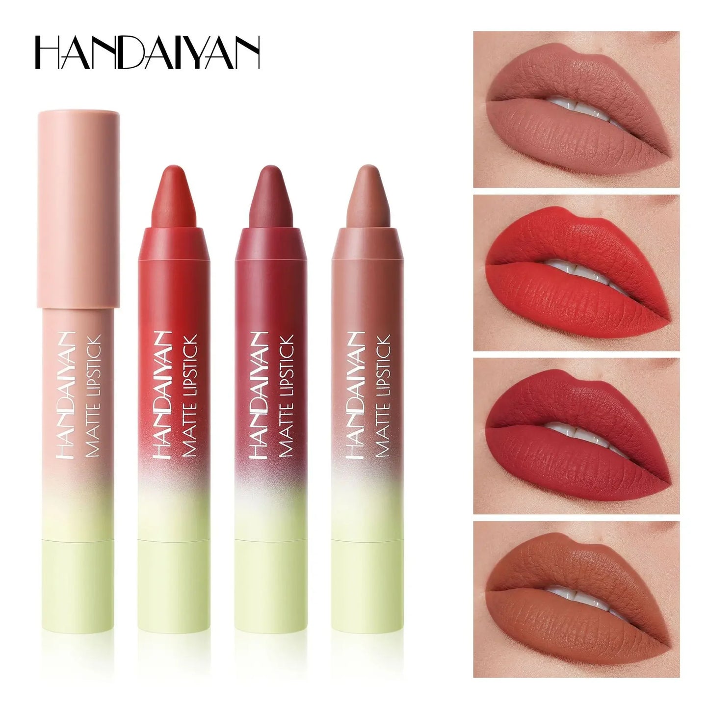 Matte Waterproof Lipstick Crayon