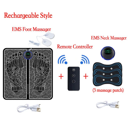 Rechargeable Foot Massager with Remote Control