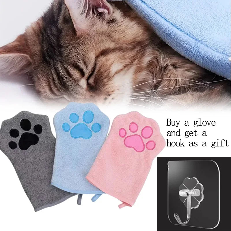 Quick-Dry Pet Grooming Glove