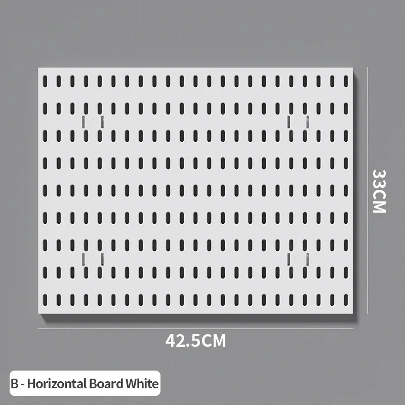 Adjustable Desktop Pegboard Organizer