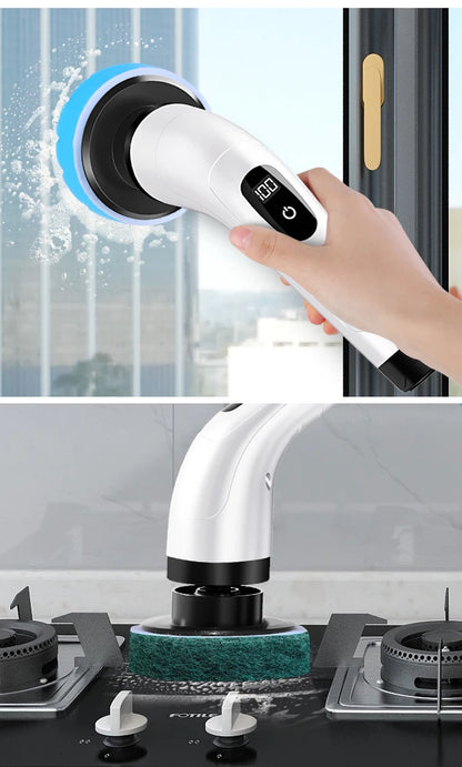 Cordless Electric Spin Scrubber