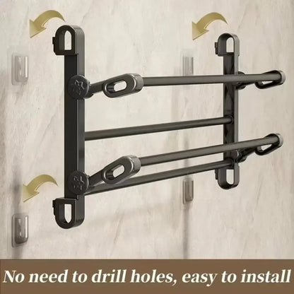 Wall Mounted Shoes And Slippers Rack