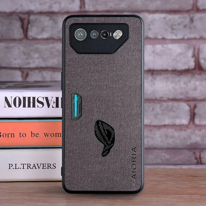 Textured Leather Phone Case for ASUS ROG Phone 6 & 7