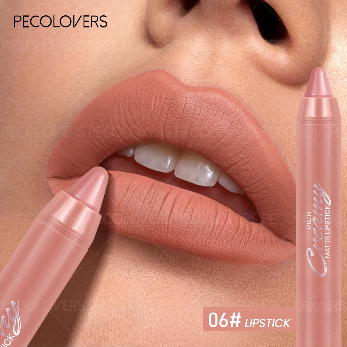 Matte Lip Liner & Lipstick