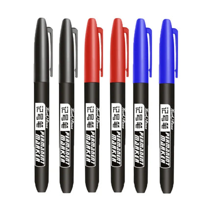 6 Pcs Permanent Marker Pen