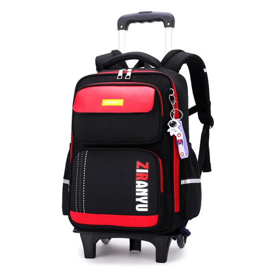 Rolling School Backpack with Wheels for Kids
