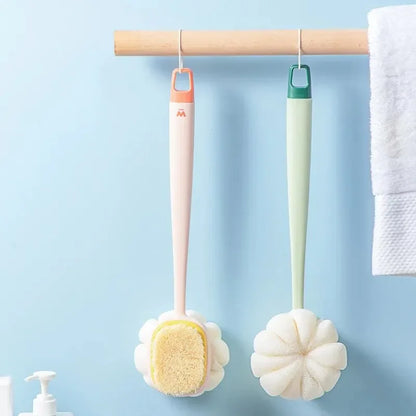 Long Handle Loofah Back Scrubber