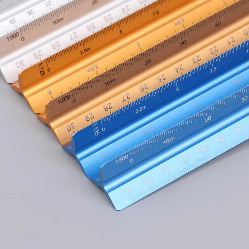 30cm Triangular Scale Ruler for Architects & Engineers