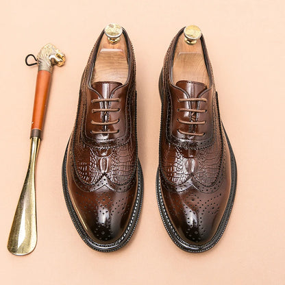 Luxury Brogue Shoes