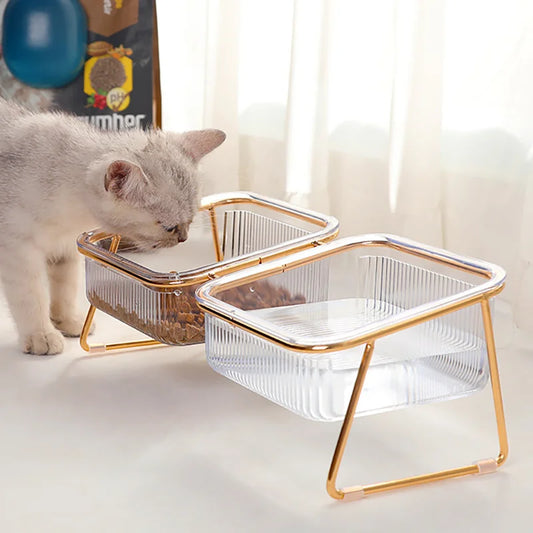 Elevated Non-Slip Pet Feeding Bowls
