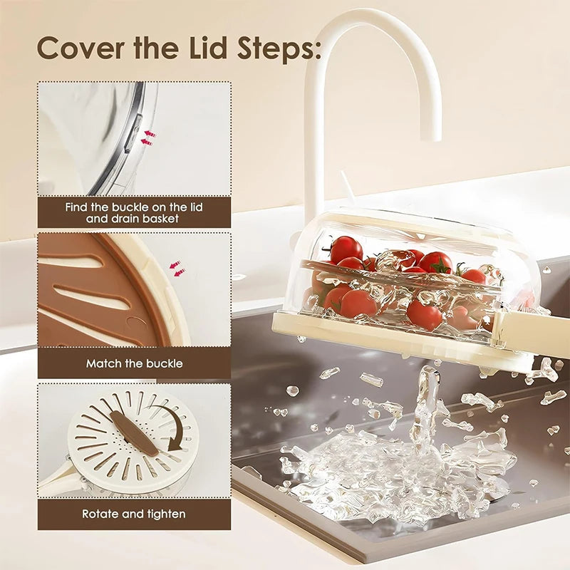 2-in-1 Fruit Strainer Bowl