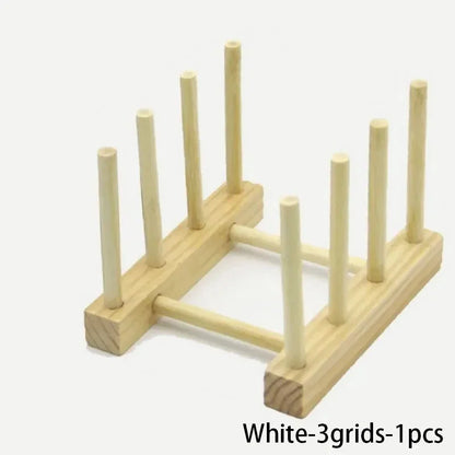 Wooden Kitchen Dish Drying Rack