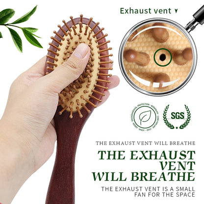 Oak Wood Hair Brush