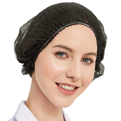 Disposable Hair Net Caps for Medical, Food Service, Salon & Spa Use