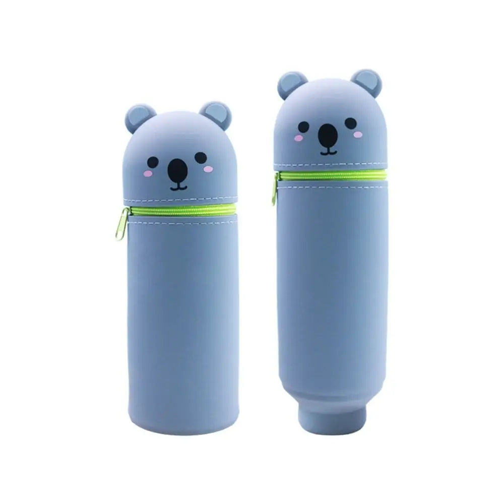 Foldable Animal Silicone Pencil Case