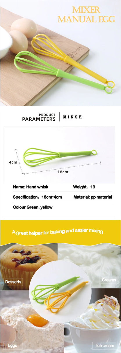 Mini Hand Whisk for Eggs & Baking
