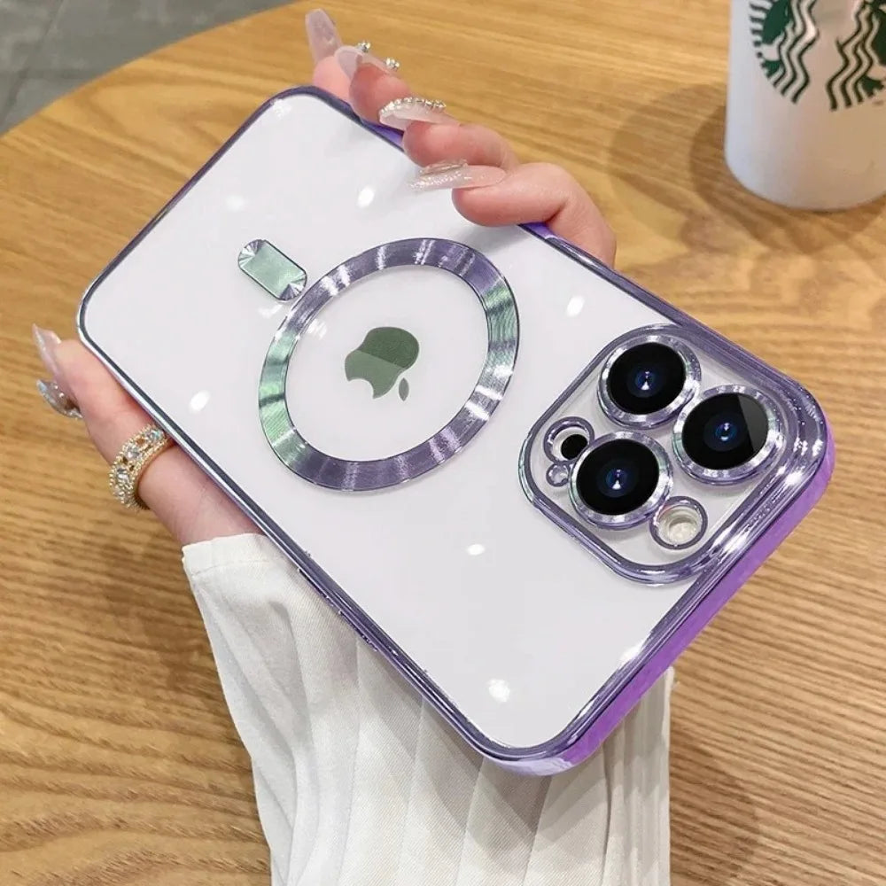 iPhone Case Magnetic Transparent