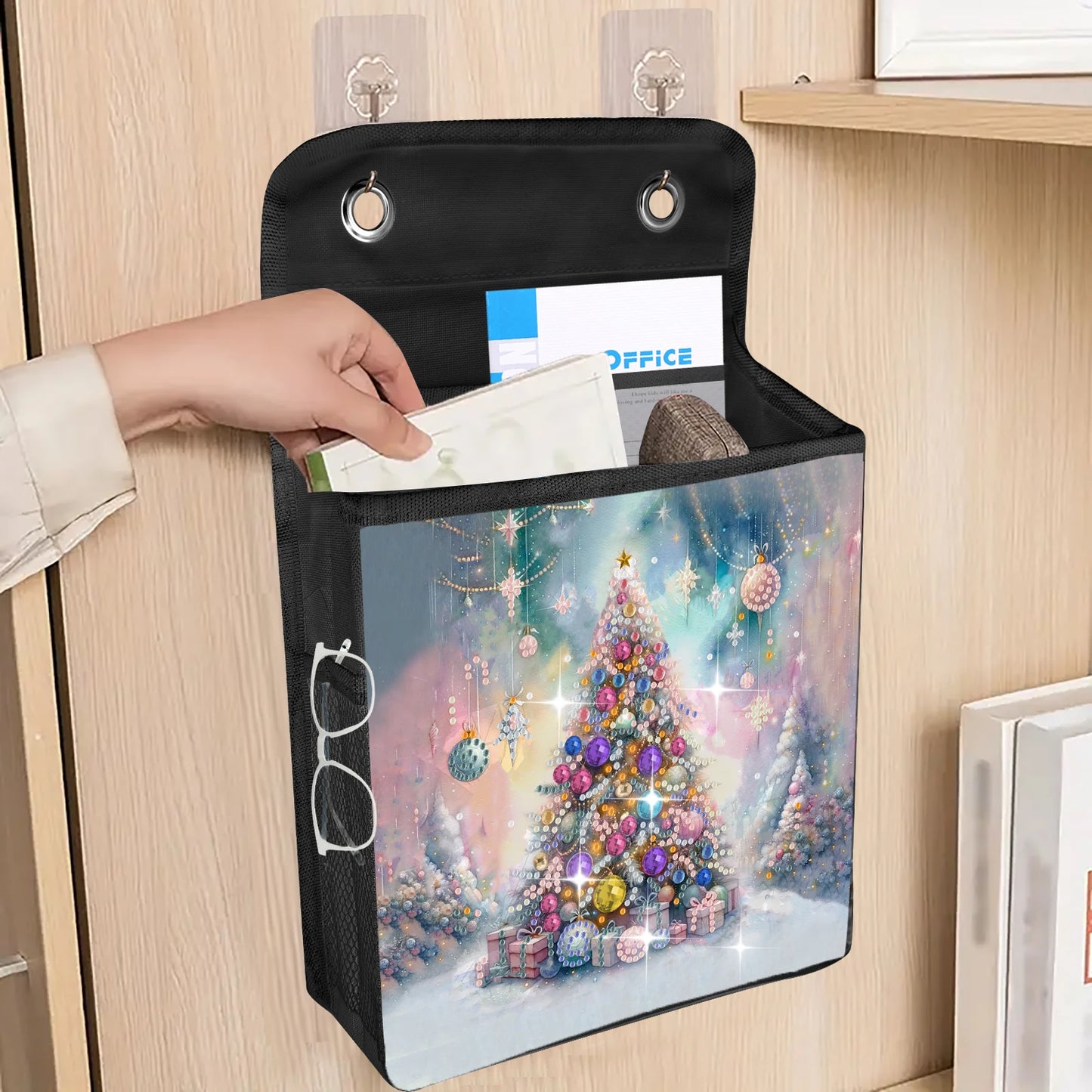 DIY Christmas Diamond Painting Hanging Bag