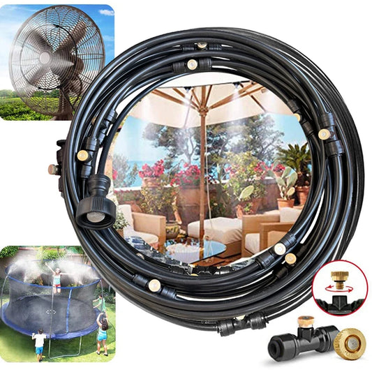 Outdoor Garden Misting Cooling System