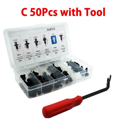 Universal Car Trim Clip Fastener Kit