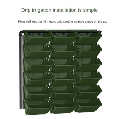 Vertical Wall Planter Growing System