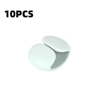 Self-Adhesive Cable Management Clips for Desk, Home & Office