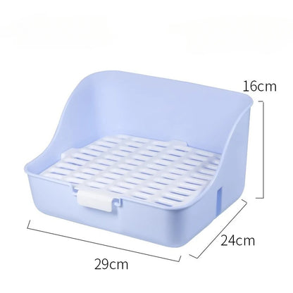 Small Animal Hamster & Rabbit Toilet Tray