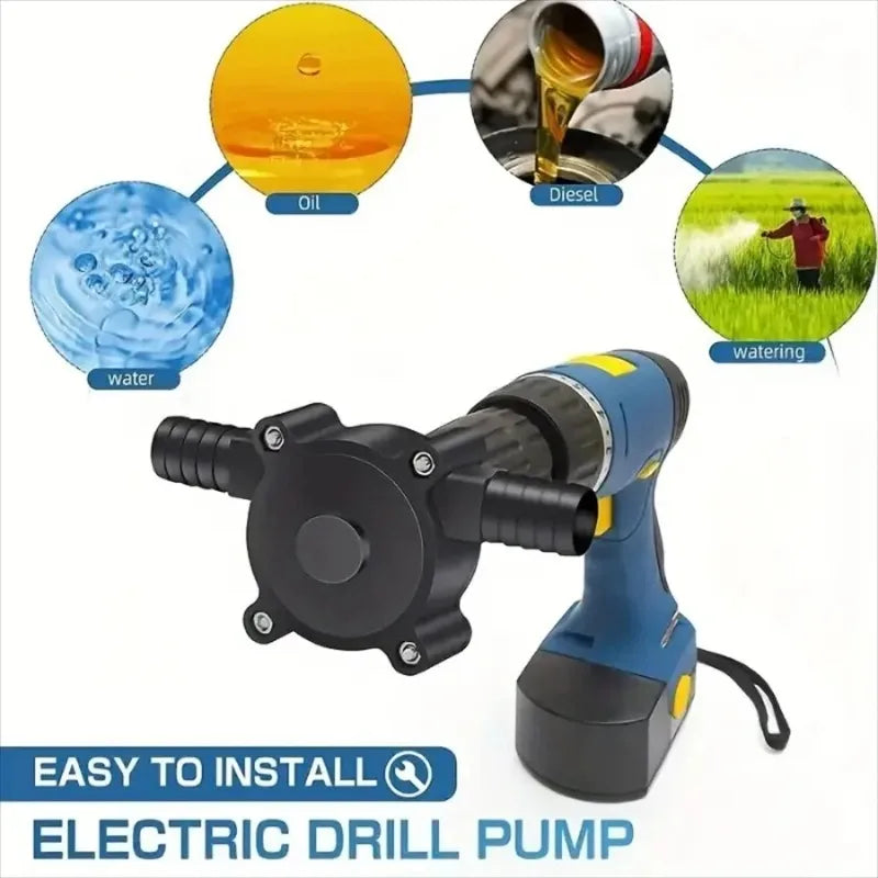 Portable Drill-Powered Transfer Pump
