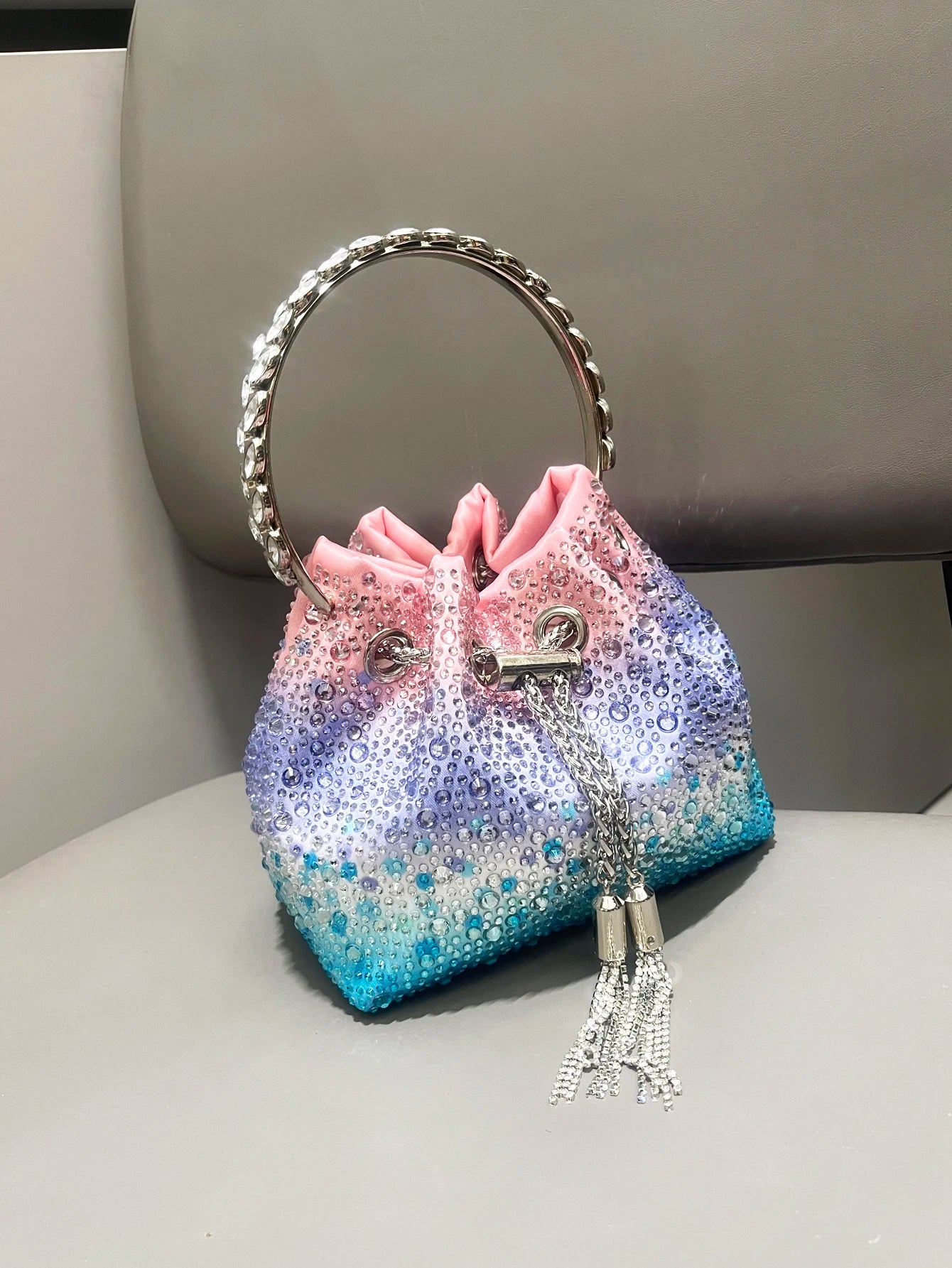 Rhinestones Evening Clutch Bag